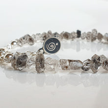 Load image into Gallery viewer, Herkimer Diamond from US Silver 925 Bracelet "Stone of Light"
