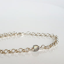 Load image into Gallery viewer, Labradorite Silver 925 Bracelet for Women "The Guardian"