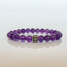 Load image into Gallery viewer, Amethyst Bracelet for Men - Spiritual Stone Jewelry Fashion 2023