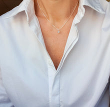 Load image into Gallery viewer, Aquamarine A+ Silver Pendant for Women "Stone of Faith"