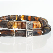 Load image into Gallery viewer, Amber Silver 925 Bracelet - Vytis - "Sun Stories"