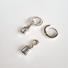 Load image into Gallery viewer, Elegant Silver 925 Earrings with High Grade Light Blue Natural Topaz "Wind of Change"