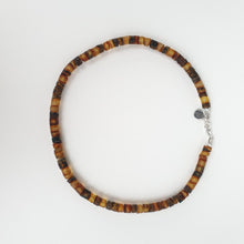 Load image into Gallery viewer, Baltic Amber Silver 925 Necklace for Men "Sun Stories"