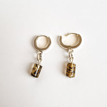 Load image into Gallery viewer, Silver 925 Earrings with Natural Polished Baltic Amber "Sun Stories"