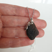 Load image into Gallery viewer, Legendary Moldavite from Czech Silver Pendant "Stone of greatness"