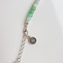 Load image into Gallery viewer, Chrysoprase Bracelet for Women with Silver 925 "Gentle Harmony" - Petit Secret