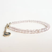 Load image into Gallery viewer, Pink Quartz Delicate Silver 925 Bracelet "Tenderness" - Petit Secret