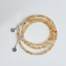 Load image into Gallery viewer, Set of Citrine Bracelet and Necklace for Women with Silver 925 "Stone of Abundance" - Petit Secret