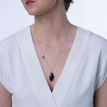 Load image into Gallery viewer, Super 7 Solid Silver 925 Necklace "Melody Stone"