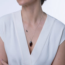 Load image into Gallery viewer, Super 7 Solid Silver 925 Necklace "Melody Stone"