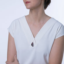 Load image into Gallery viewer, Super 7 Solid Silver 925 Necklace "Melody Stone"