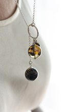 Load image into Gallery viewer, Baltic Amber Long Silver 925 Necklace for Women Honey Colour "Sun Stories"