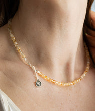 Load image into Gallery viewer, Set of Citrine Bracelet and Necklace for Women with Silver 925 "Stone of Abundance" - Petit Secret