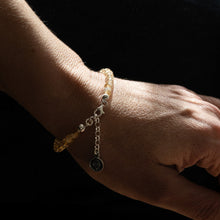 Load image into Gallery viewer, Set of Citrine Bracelet and Necklace for Women with Silver 925 "Stone of Abundance" - Petit Secret