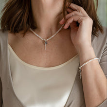 Load image into Gallery viewer, Pink Opal Silver 925 Delicate Bracelet for Women "Self Love"