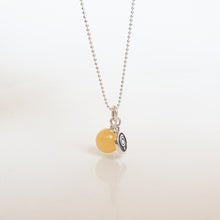 Load image into Gallery viewer, Luxury Light Baltic Amber and Sterling Silver 925 Pendant "Sun stories"
