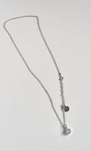 Load image into Gallery viewer, Delicate Moonstone AAA grade Round Silver 925 Pendant with Chain "Intuition"