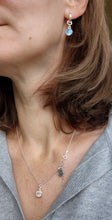 Load image into Gallery viewer, Delicate Moonstone AAA grade Round Silver 925 Pendant with Chain "Intuition"
