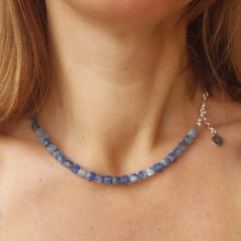 Load image into Gallery viewer, Kyanite A+ from Brasil Silver 925 Necklace "Elevation"