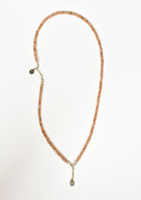 Load image into Gallery viewer, Set of Sun Stone Silver 925 Necklace and Bracelet "Joy and Success"