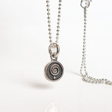 Load image into Gallery viewer, Medallion with chain "Happiness", silver 925