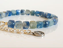 Load image into Gallery viewer, Kyanite A+ from Brasil Silver 925 Bracelet "Elevation"