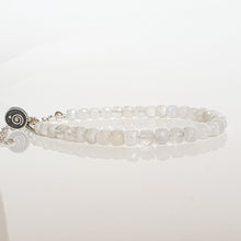 Load image into Gallery viewer, Moonstone A+ Delicate Silver 925 Bracelet for Women "Intuition"